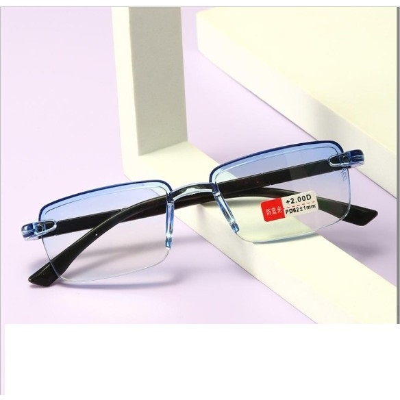 Kính lão thị viễn thị tròng to rõ khổng lồ siêu sáng loại 1 không vành siêu trong bảo hành 1-1 (PD04