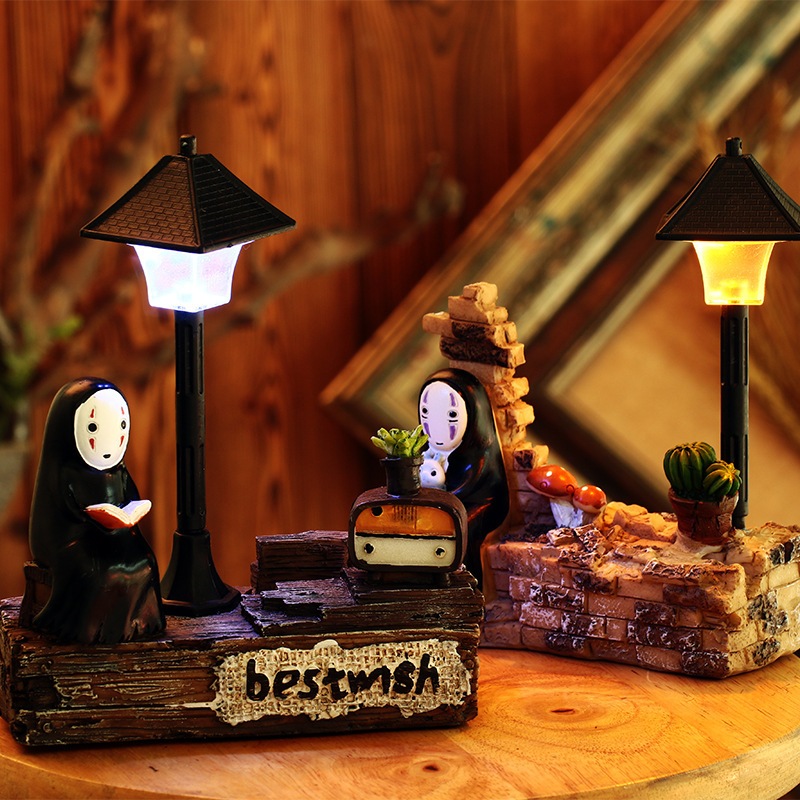 🌟 Đèn ngủ - Đèn trang trí Vô Diện - Nét Độc Đáo từ Thế Giới Spirited Away vùng đất linh hồn Sen Chihiro🌟