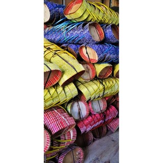giỏ lụa bầu dục