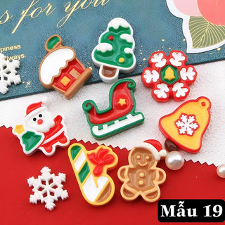 Charm,sticker giáng sinh 2023 - noel 19 trang trí diy,cây thông - 01 cái - mã noel 19