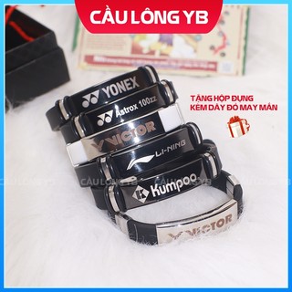 Vòng tay Yonex, Linning, Victor, Kumpoo, Astrox 100zz, vòng tay cầu lông chính hãng tặng kèm hộp và chỉ đỏ