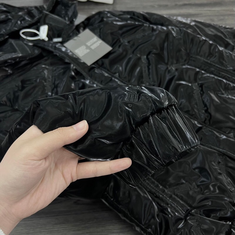 Áo Phao Bạc Nam,Áo Khoác Phao Bóng Đen Nam