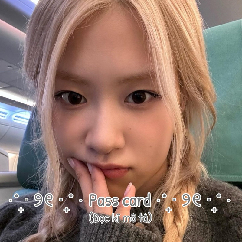 ⋆ ˚｡⋆୨ Card BlackPink Official ୧⋆ ˚｡⋆