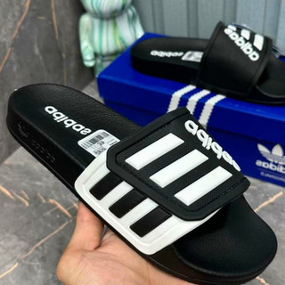 Dép nam quai ngang, dép ADIDAS thời trang cao cấp chất liệu cao su non xuất khẩu mới nhất