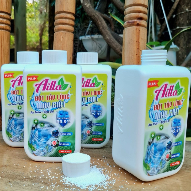 Tẩy lồng máy giặt ailla 300g - Siêu tẩy lồng giặt