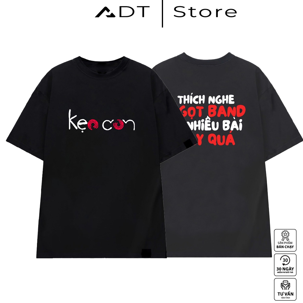 Áo thun ADT.Store x  Áo thun Kẹo con thích nghe Ngọt band unisex