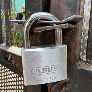 [Hỏa tốc HCM] Ổ khóa ABUS 64TI/50 thân TITALIUM rộng 50mm 4 chìa răng cưa - MSOFT