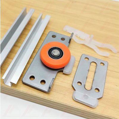 2 bộ Bánh xe trượt cửa lùa có tăng chỉnh cánh lùa