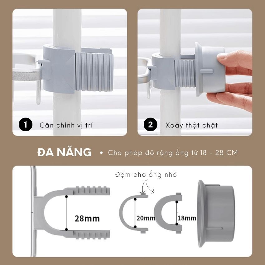 Khay gắn vòi nước bồn rửa bát FEEKA nhôm cao cấp, giá để đồ treo vòi nước phòng tắm đa năng