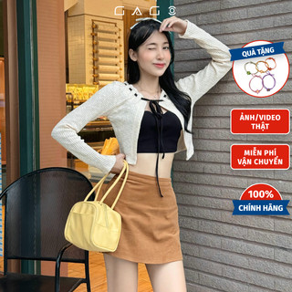 Chân Váy Ngắn Nữ y2k Có Quần Trong Lưng Liền Thời Trang Hàn Quốc GAGO GO4567