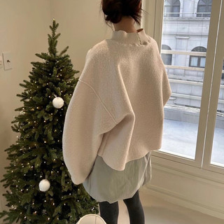 Áo sweater dạ mỏng lông cừu (Có sẵn hoả tốc - Hình ảnh thật shop chụp)