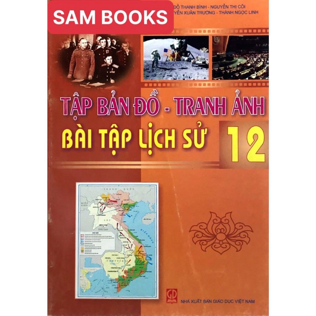 Combo Tập bản đồ 12 bán kèm bút chì  STAEDTLER 2B 10k