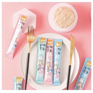 [COMBO] 200 thanh súp thưởng Shizuka 15gr dành cho mèo mix vị