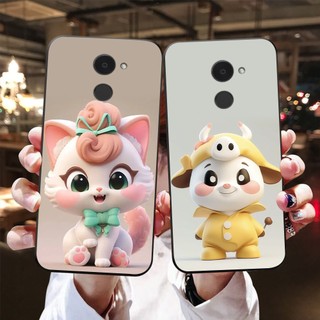 Ốp lưng huawei y7 prime in hình bò sữa,mèo siêu cute