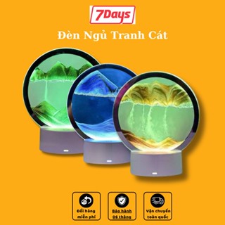 Tranh Cát Chuyển Động 3D 7Days Smile Nhiều Màu Ánh Sáng
