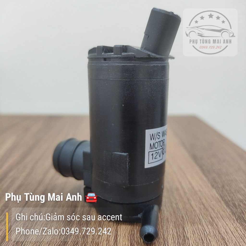 Mô tơ bơm nước rửa kính LANOS, MATIZ, GENTRA, LACETTI... 96318238