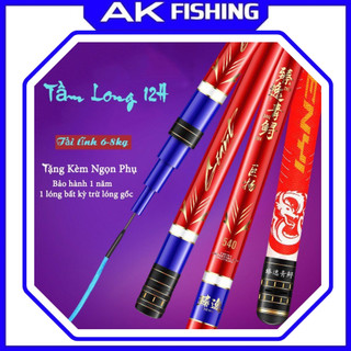 Cần câu đài TẦM LONG săn hàng cực khỏe chính hãng 20H chuyên săn hàng câu tay đơn đài câu trắm chép khủng Cần