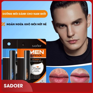 Son dưỡng môi dành cho nam giới SADOER, dưỡng ẩm môi, giảm nứt nẻ, làm mờ thâm môi ( che tên sp )