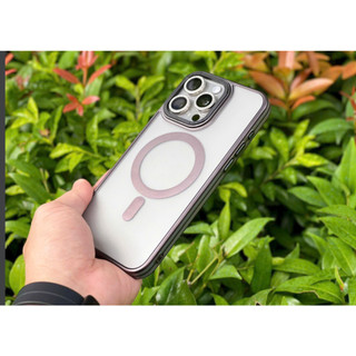 Ốp lưng Likgus Moxie cứng Mỏng nhám Hỗ trợ sạc không dây cho iPhone 15 Plus,15 Pro,15 Pro max vành camera kim loại