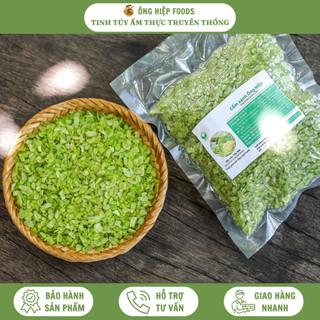 500g/1kg cốm xanh khô tây bắc - đặc sản tây bắc - ngon, dẻo - ông hiệp foods
