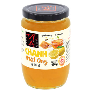 Trà golden farm mật ong vị á hũ 450g - gừng, sả, chanh, đào nhài