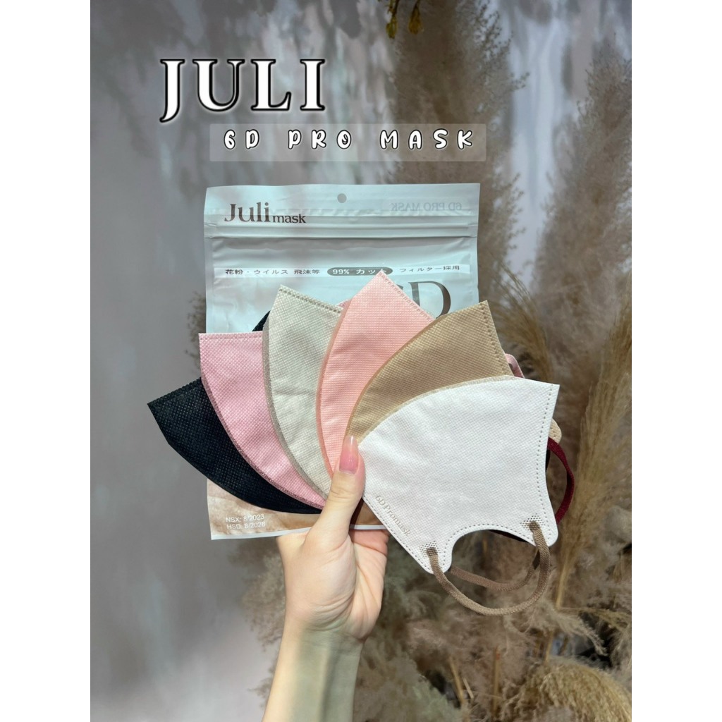 Sỉ Combo 120 chiếc Khẩu trang 6D Promask Mẫu Thời Trang Mới Cực Sang, Xịn, Mịn