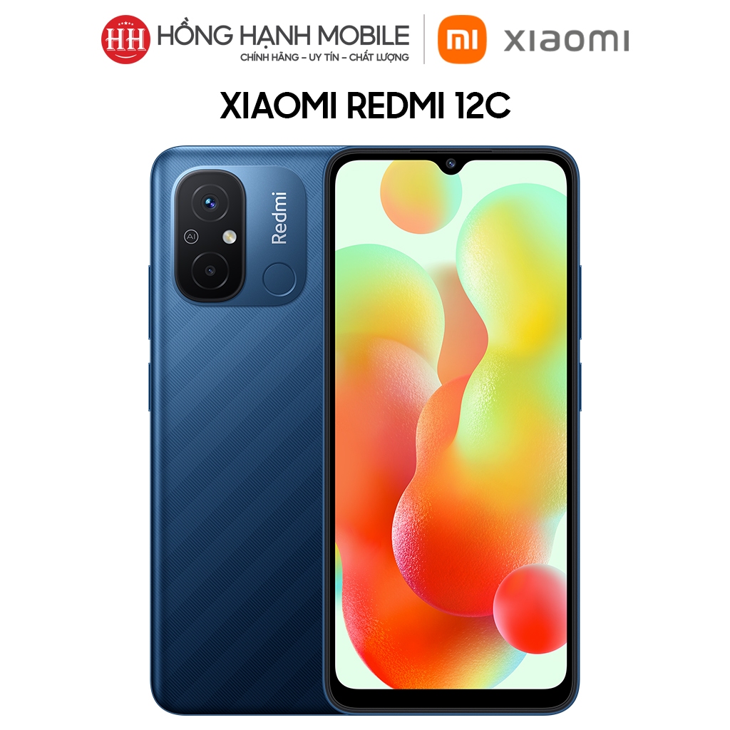 Điện Thoại Xiaomi Redmi 12C 3GB/32GB - Hàng Chính Hãng