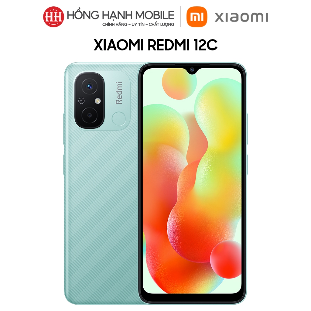 Điện Thoại Xiaomi Redmi 12C 3GB/32GB - Hàng Chính Hãng