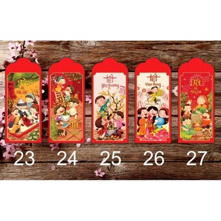 10 Cái Bao lì xì Tết