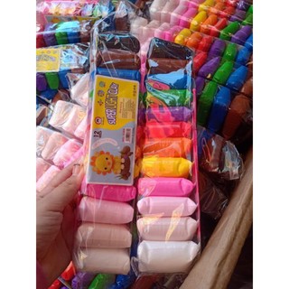 Set 12 Màu Đất Sét Nặn tự khô