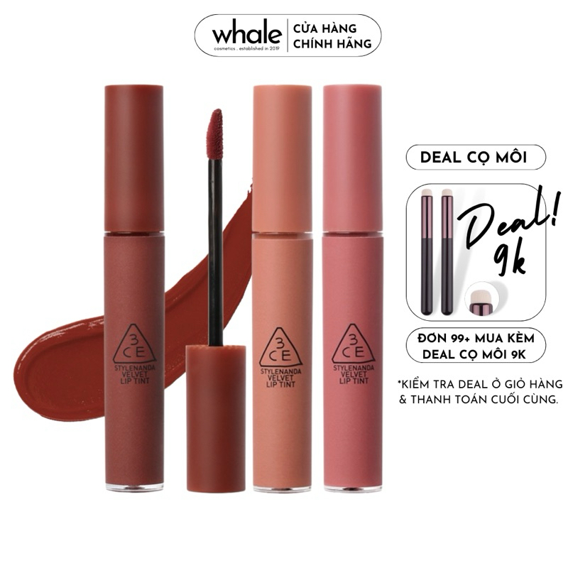 Son Kem 3CE Velvet Lip Tint 4g