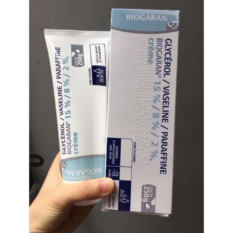 Kem dưỡng da Vaseline Bio Garan/Sandoz/Pierre Fabre Sante