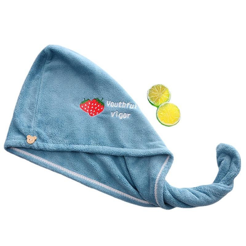 Khăn trùm đầu, khăn ủ tóc khi tắm, hấp tóc giúp giữ tóc khô