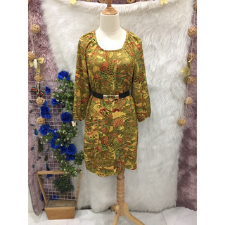 Đầm Phom Suông Họa Tiết 2 hand- Size S M