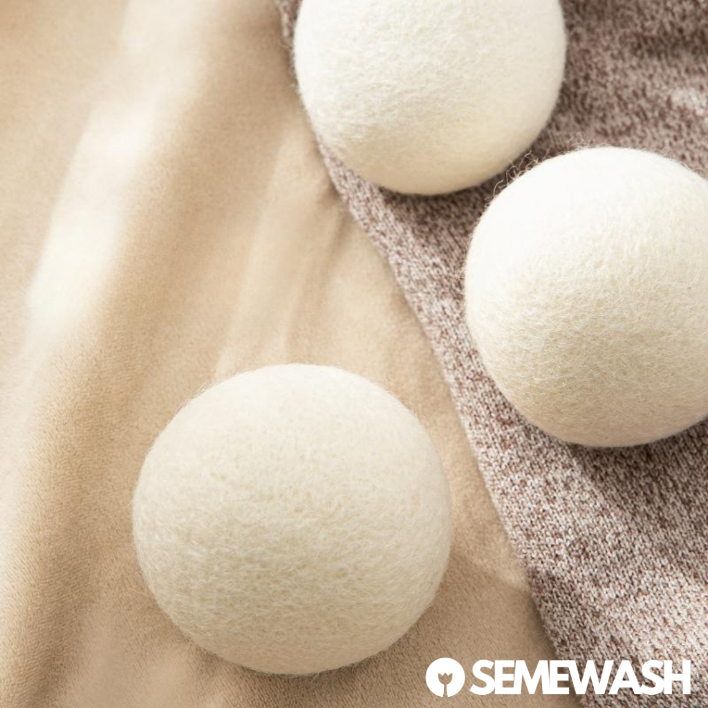 Bóng sấy len sấy khô quần áo combo 5 banh sấy nhanh chống nhăn làm mềm vải wool dry balls