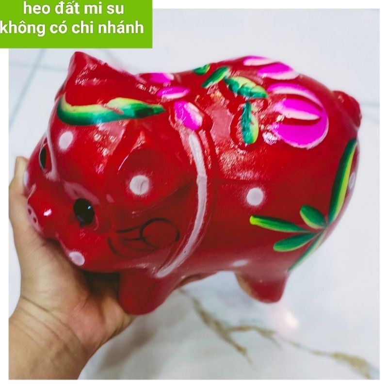 heo đất truyền thống Màu size M (cao 12 dài 23)