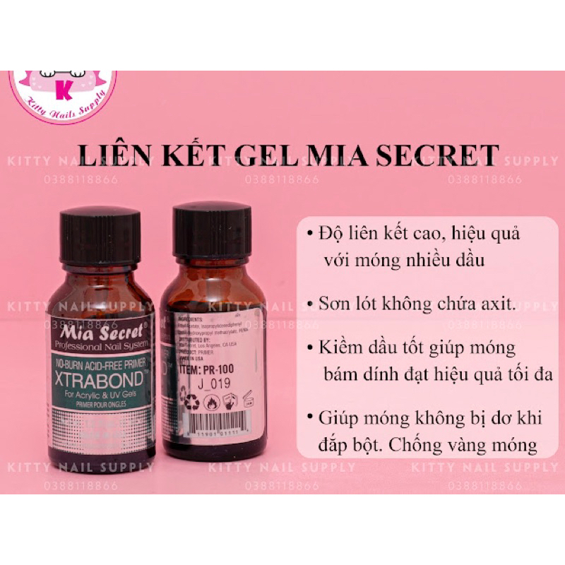 XTRABOND MIA LIÊN KẾT BỘT -GEL MỸ 18ml