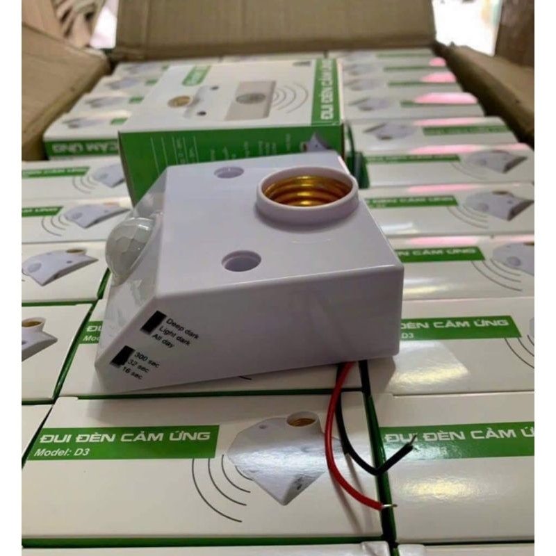 Đui Đèn Cảm Ứng Rạng Đông Chính Hãng - Điều Chỉnh Thời Gian, Ánh Sáng - Tiện Lợi - Chống Trộm Hiệu Quả | BigBuy360 - bigbuy360.vn