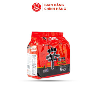 Túi 5 bịch mì cay Nongshim Shin Ramyun (5 x 120g)