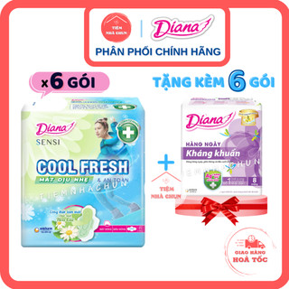 Che tên - băng vệ sinh diana hoa cúc cool fresh mặt bông - tiemnhachun