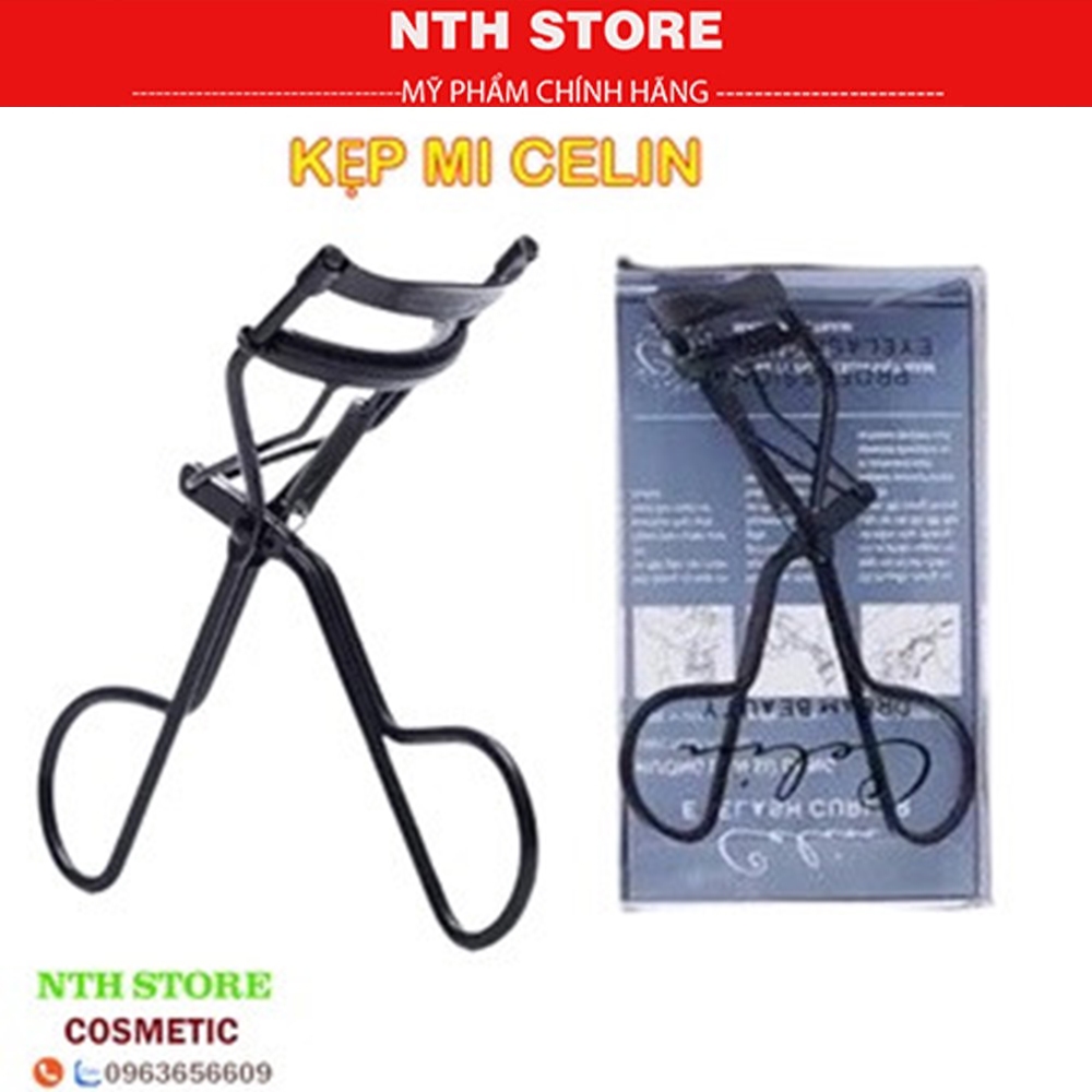 Kẹp Mi Celin Siêu Cong Chính Hãng Bằng Inox Cao Cấp Bấm Êm Tặng Kèm 1 Đệm Kẹp