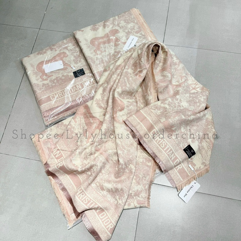 Khăn DO màu hồng nâu bản to