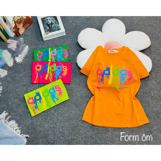 Áo form ÔM 979 (Chữ in nổi cá tính, trẻ trung, năng động)