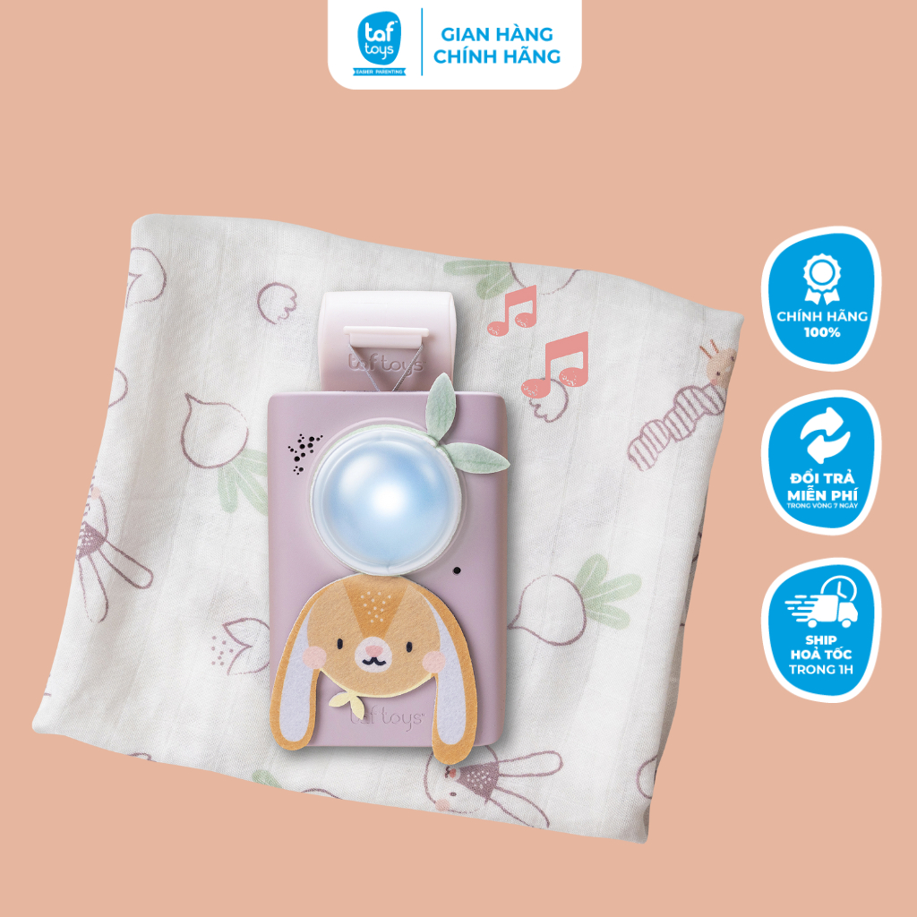 Đồ Chơi Nhạc Ru Ngủ TAF TOYS Kèm 1 Chăn Mang Đến Những Giai Điệu Êm Dịu Cho Bé