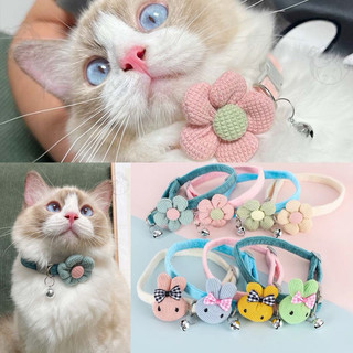 vòng cổ cho mèo chó hình thỏ hình nơ xinh xắn bông hoa