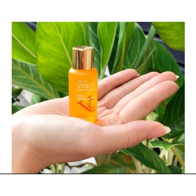 Serum dưỡng da NEWLAND Vita-C Total Care Ampoule giúp dưỡng trắng da toàn diện