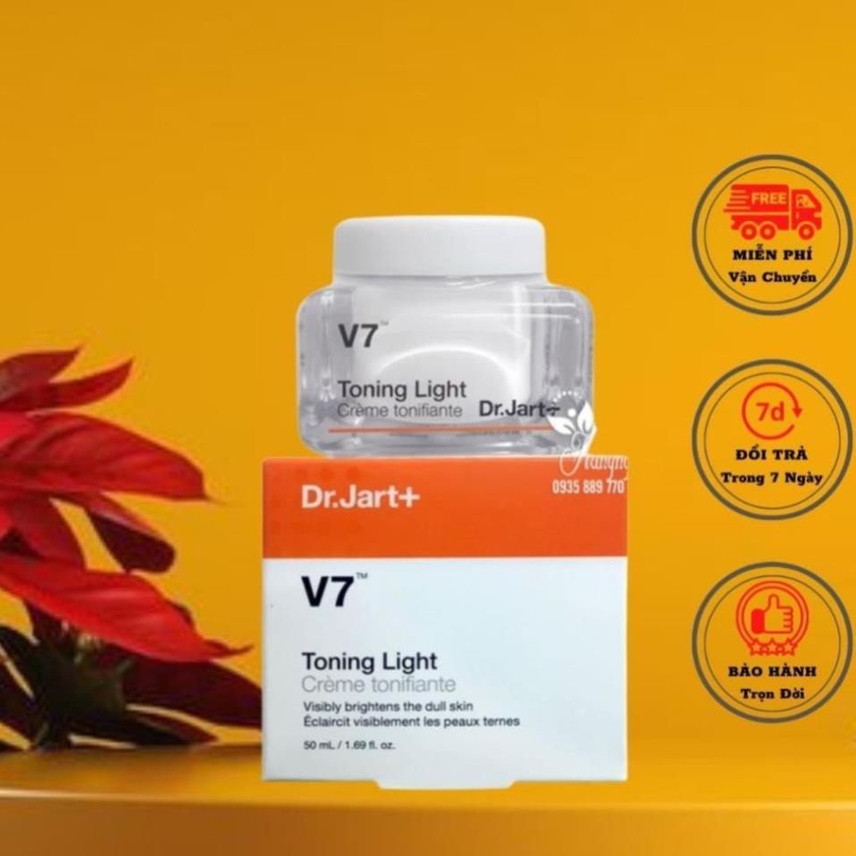 Kem Dưỡng Trắng Da V7 Toning Light Dr.Jart+ (50ml) - Hàn Quốc