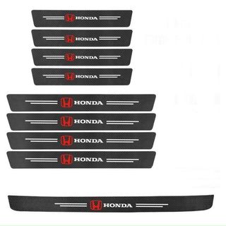 Nẹp vân carbon dán bậc cửa, cốp xe Honda Brv, Crv, City, Hrv, Civic