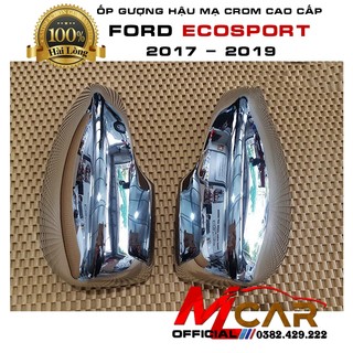 Ốp gương xe ford #ecosport 2017 - 2019 mạ crom hàng cao cấp