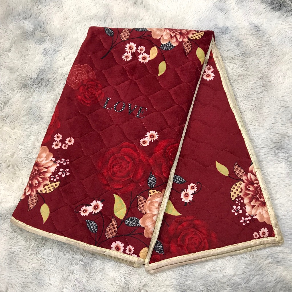 Thảm nỉ nhung, thảm trải giường lông cừu cao cấp 3 lớp trải sàn mùa đông siêu ấm áp.